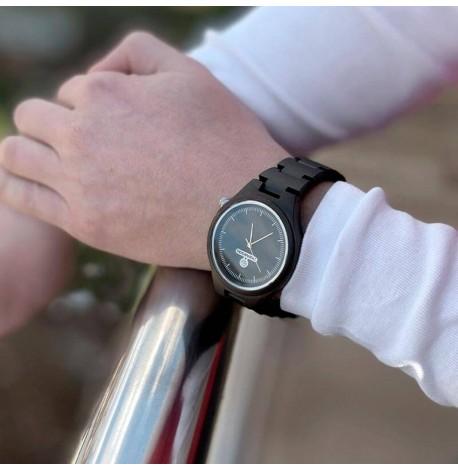 Дерев'яний наручний годинник Skinwood Elegant