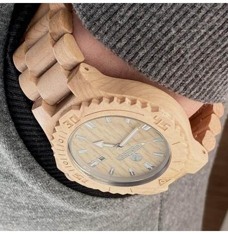 Дерев'яний наручний годинник Skinwood Maple Classic