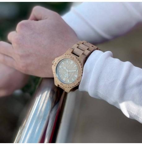 Дерев'яний наручний годинник Skinwood Maple Classic