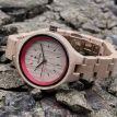 Деревянные женские наручные часы Skinwood Rose