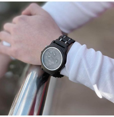 Дерев'яний наручний годинник Skinwood SkyLine