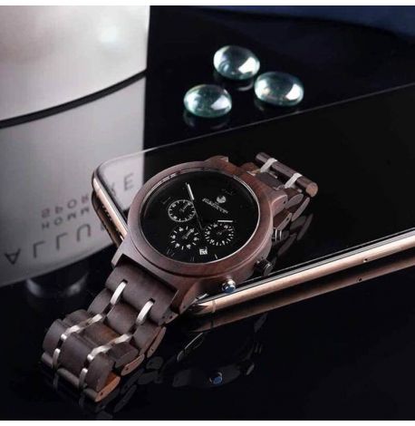 Дерев'яний наручний годинник Skinwood SkyLine