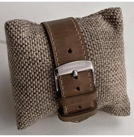 Деревянные наручные часы Skinwood White