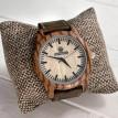 Дерев'яний наручний годинник Skinwood Zebra