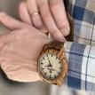 Дерев'яний наручний годинник Skinwood Zebra