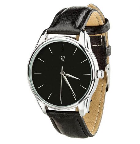 Женские наручные часы ZIZ "Белым по черному"