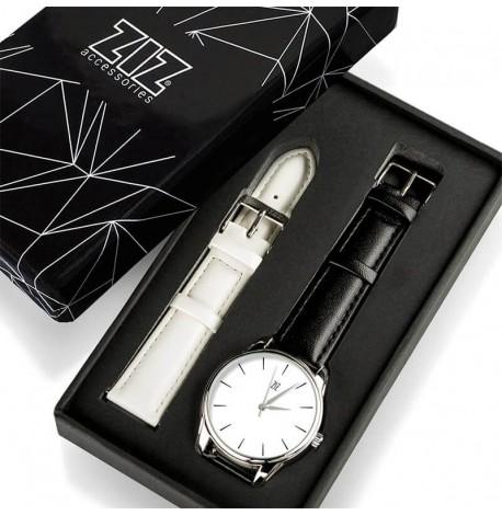 Жіночій наручний годинник ZIZ "Чорним по білому"