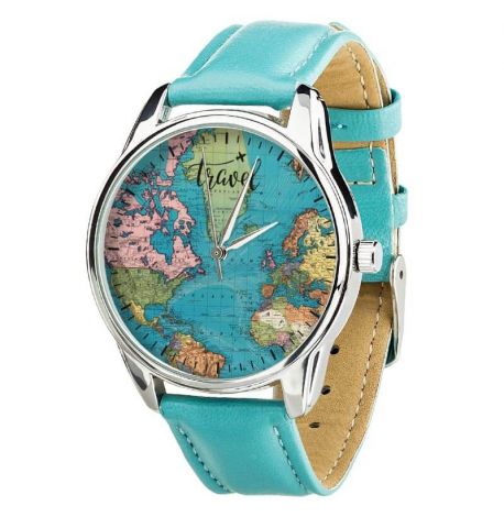 Жіночій наручний годинник ZIZ "Карта подорожей"