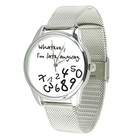 Жіночій металевий наручний годинник ZIZ "Late white"