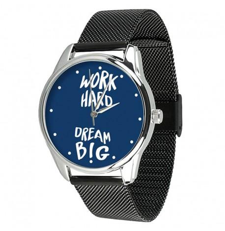 Жіночій металевий наручний годинник ZIZ "Мрій працюй"