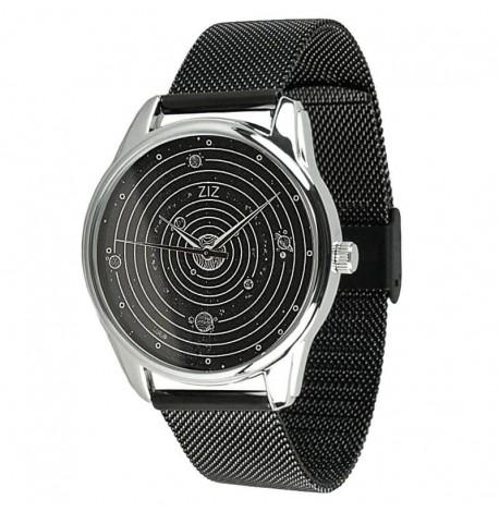 Жіночій металевий наручний годинник ZIZ "Планети"