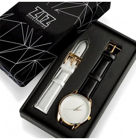 Женские наручные часы ZIZ "Минимализм" (золото-черный)