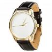 Женские наручные часы ZIZ "Минимализм" (золото-черный)