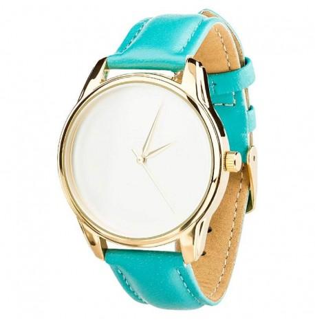 Женские наручные часы ZIZ "Минимализм" (золото-голубой)