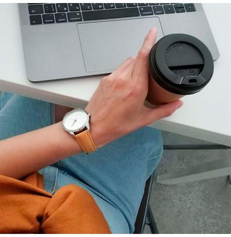 Жіночій наручний годинник ZIZ "Мінімалізм" (світло-коричневий)