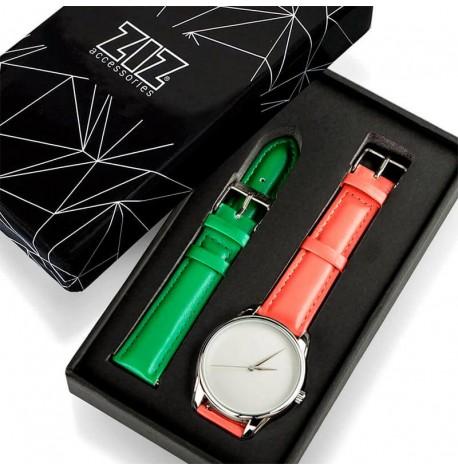 Жіночій наручний годинник ZIZ "Мінімалізм" (кораловий)