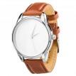 Жіночій наручний годинник ZIZ "Мінімалізм" (коричневий)