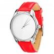 Жіночій наручний годинник ZIZ "Мінімалізм" (червоний)