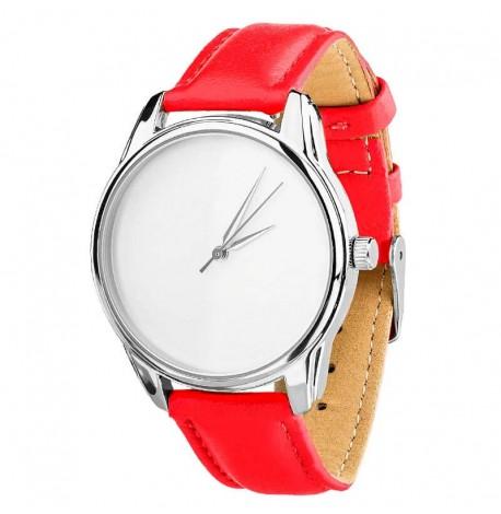 Жіночій наручний годинник ZIZ "Мінімалізм" (червоний)
