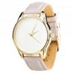Жіночій наручний годинник ZIZ "Мінімалізм" (золото - світло-лавандовий)