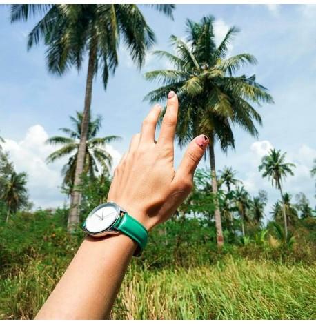 Жіночій наручний годинник ZIZ "Мінімалізм" (м'ятно-бірюзовий)