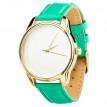 Жіночій наручний годинник ZIZ "Мінімалізм" (золото - м'ятно-бірюзовий)
