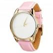 Женские наручные часы ZIZ "Минимализм" (золото-розовый)
