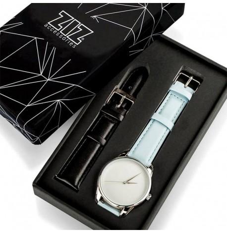 Жіночій наручний годинник ZIZ "Мінімалізм" (світло-блакитний)