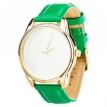 Женские наручные часы ZIZ "Минимализм" (золото-зеленый)