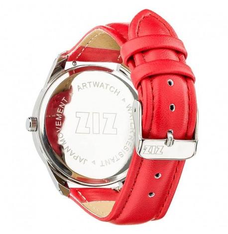 Жіночій наручний годинник ZIZ "Мінімалізм" (червоний)