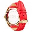 Жіночій наручний годинник ZIZ "Мінімалізм" (золото-червоний)