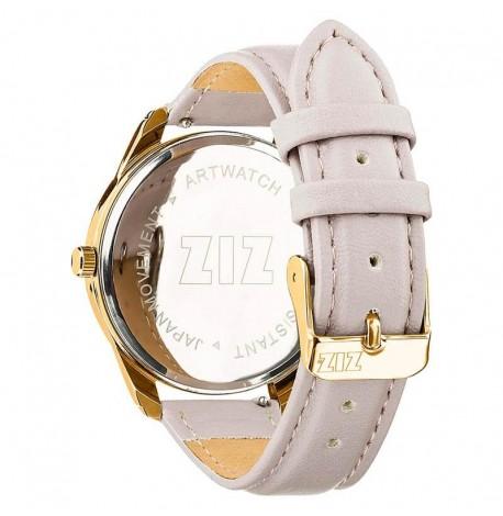 Жіночій наручний годинник ZIZ "Мінімалізм" (золото - світло-лавандовий)
