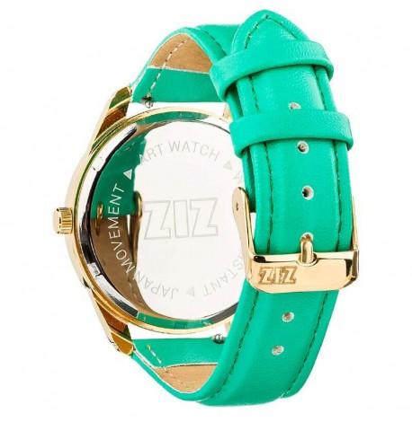 Жіночій наручний годинник ZIZ "Мінімалізм" (золото - м'ятно-бірюзовий)