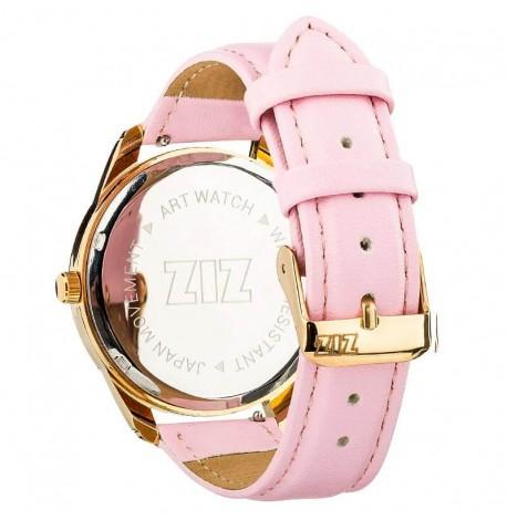 Женские наручные часы ZIZ "Минимализм" (золото-розовый)