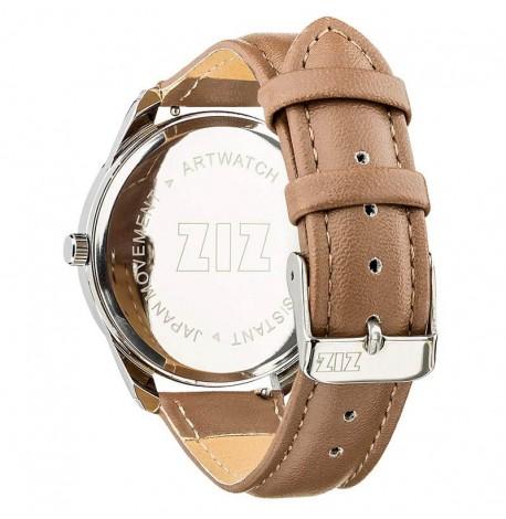 Жіночій наручний годинник ZIZ "Мінімалізм" (сіро-коричневий)