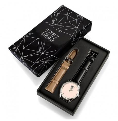 Жіночій наручний годинник ZIZ "Сердечко" (чорний)