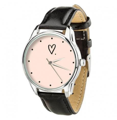 Жіночій наручний годинник ZIZ "Сердечко" (чорний)