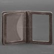 Шкіряна обкладинка для прав або id-паспорта 2.0 (темно-бежева)