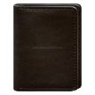 Кожаная обложка для прав или id-паспорта 2.0 (темно-коричневая)