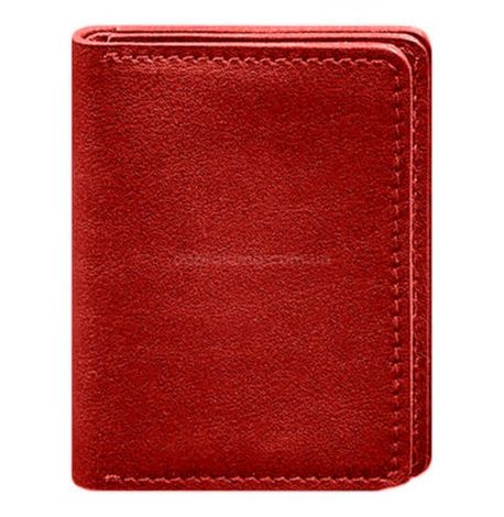 Шкіряна обкладинка для прав або id-паспорта 2.0 (червона)