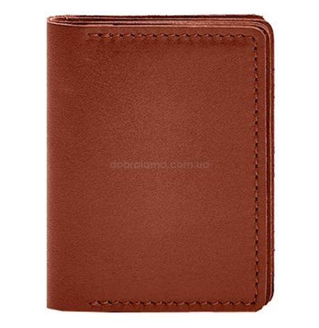 Шкіряна обкладинка для прав, id-паспорта та карток 2.1 (світло-коричнева)