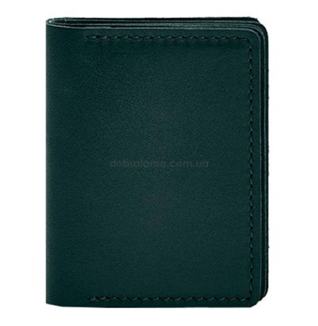 Кожаная обложка для прав, id-паспорта и карточек 2.1 (зеленая)