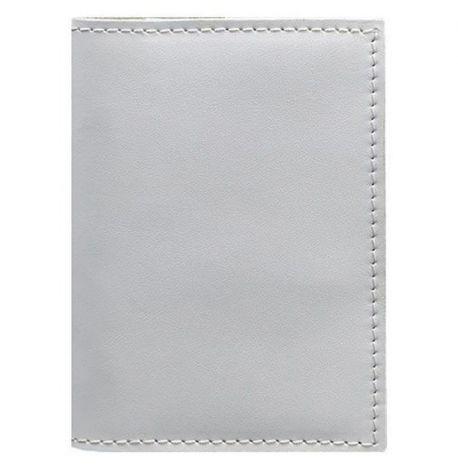 Обкладинка для паспорта зі шкіри 1.2 (белая) шкіра Krast