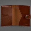 Обкладинка для паспорта зі шкіри 3.0 (світло-коричнева)