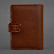 Обкладинка для паспорта зі шкіри 3.0 (світло-коричнева)