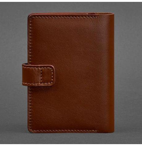 Обкладинка для паспорта зі шкіри 3.0 (світло-коричнева)