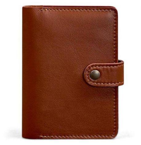 Обкладинка для паспорта зі шкіри 3.0 (світло-коричнева)