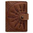 Обложка для паспорта из кожи 3.0 Инди (светло-коричневая)