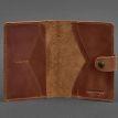 Обложка для паспорта из кожи 3.0 Инди (светло-коричневая)