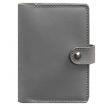 Обложка для паспорта из кожи 3.0 (серая)